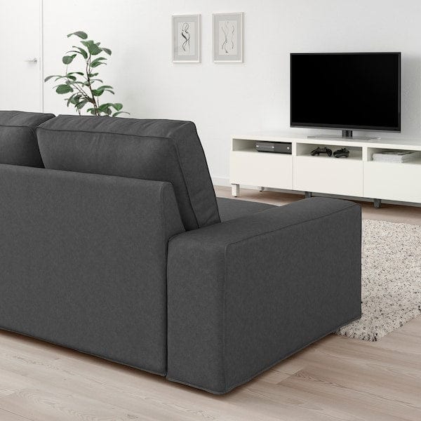 Ikea KIVIK - 2-seater sofa, Tallmyra smoke gray