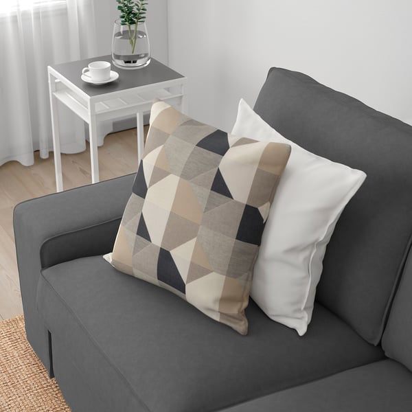 KIVIK 2-seat sofa, Tallmyra medium grey, 140x83x95 cm