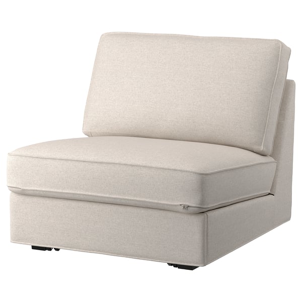 KIVIK 1-seat sofa-bed, Gunnared beige, 197x90 cm