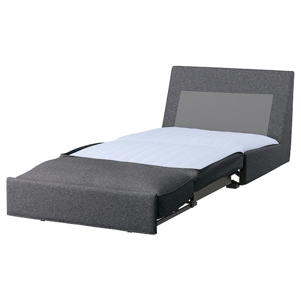 Ikea KIVIK - 1-seater sofa bed, Gunnared smoke gray