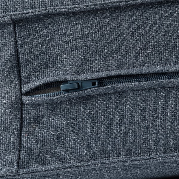 KIVIK corner section, Gunnared blue, 234x83x94 cm