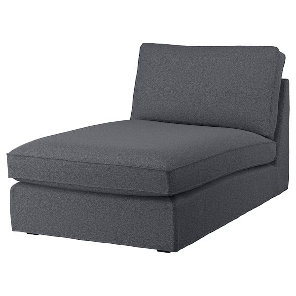 Ikea KIVIK - Chaise-longue cover, Gunnared smoke gray