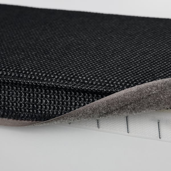 KIVIK footstool with storage, Tresund anthracite, 90x43x70 cm