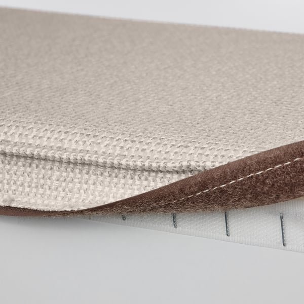 KIVIK footstool with storage, Tresund light beige, 90x43x70 cm