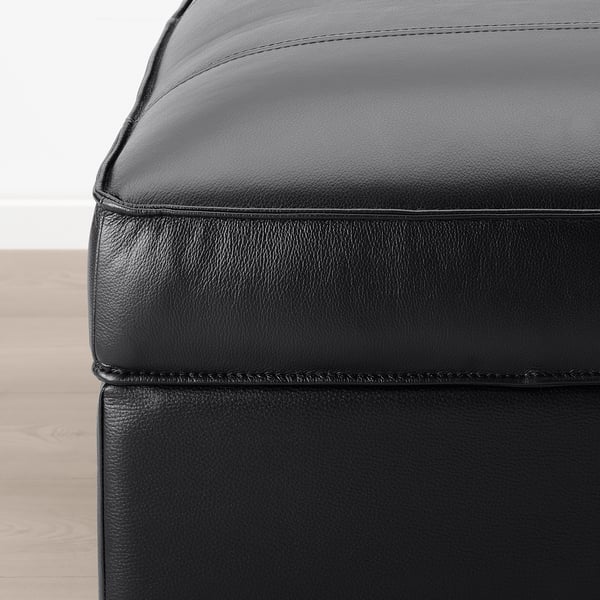 KIVIK footstool, Grann/Bomstad black, 90x43x70 cm