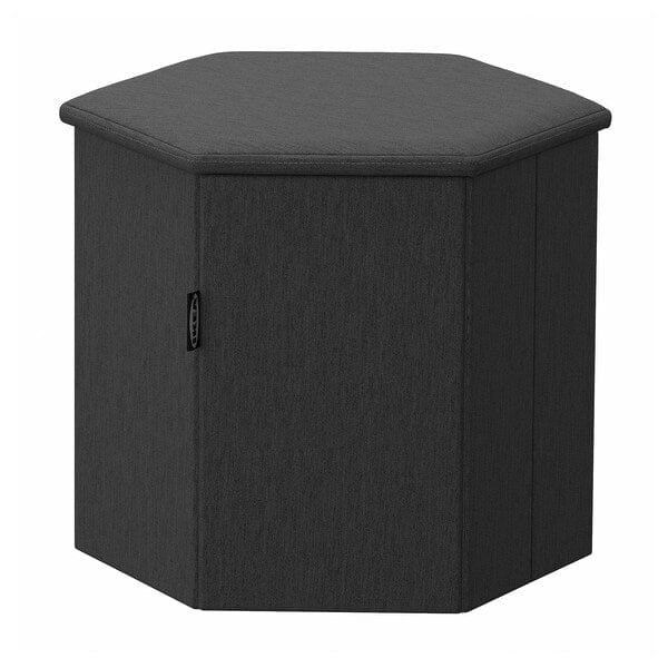 Ikea KJUGE - Ottoman with storage, Knisa dark grey