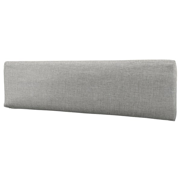 KLAGSHAMN cover for back cushion, Faringe light grey