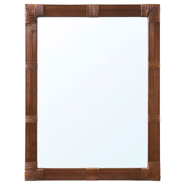 Ikea KLIBBAL - Mirror, brown, 47x62 cm
