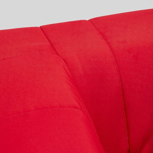 Ikea KLIPPAN - 2-seater sofa, Långban bright red