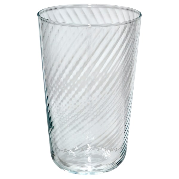 KLIPPLAX glass, clear glass, 40 cl