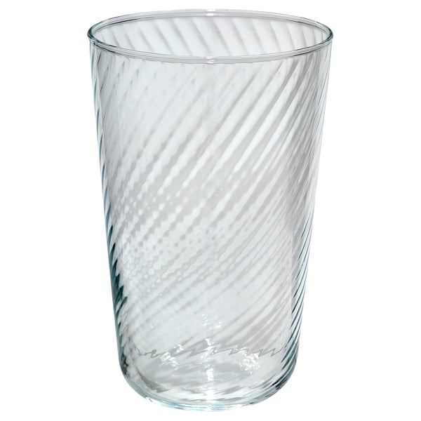 KLIPPLAX glass, clear glass, 40 cl