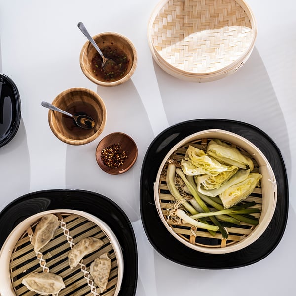 KLOCKREN steamer, bamboo, 5.0 l