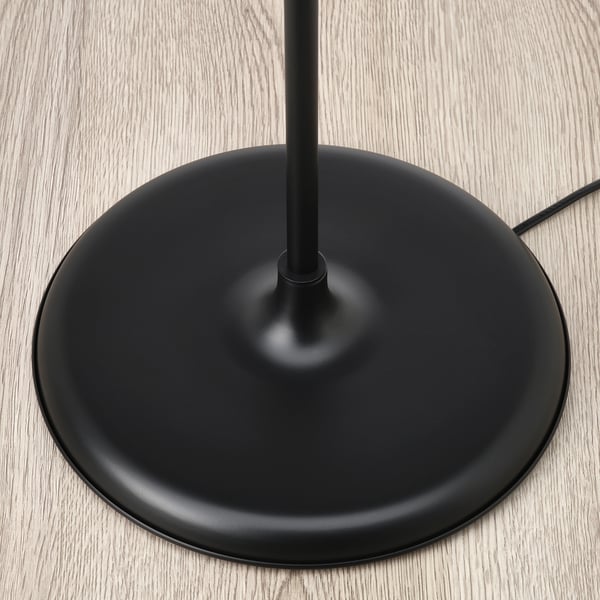 KLÖVING floor lamp, anthracite, 14 cm