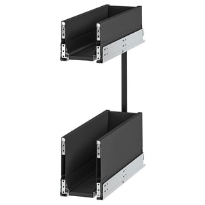 KNIVSHULT pull-out interior fittings, dark grey, 20 cm