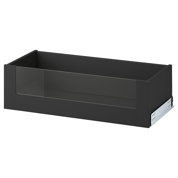 KNIVSHULT high drawer with front, 80x37x21 cm