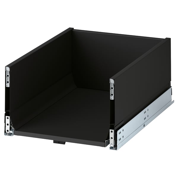 KNIVSHULT drawer, high, dark grey, 40x60 cm