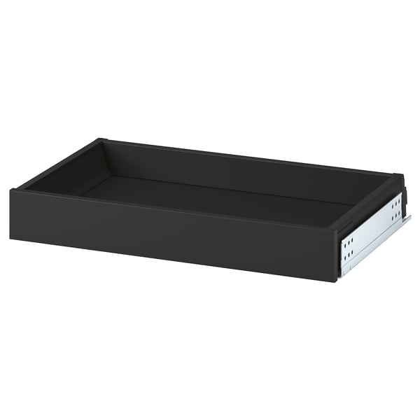 KNIVSHULT low drawer with front, 60x8x37 cm