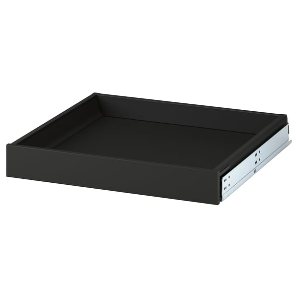 KNIVSHULT low drawer with front, 60x60x8 cm