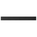 KNIVSHULT drawer front, low, dark grey, 80 cm