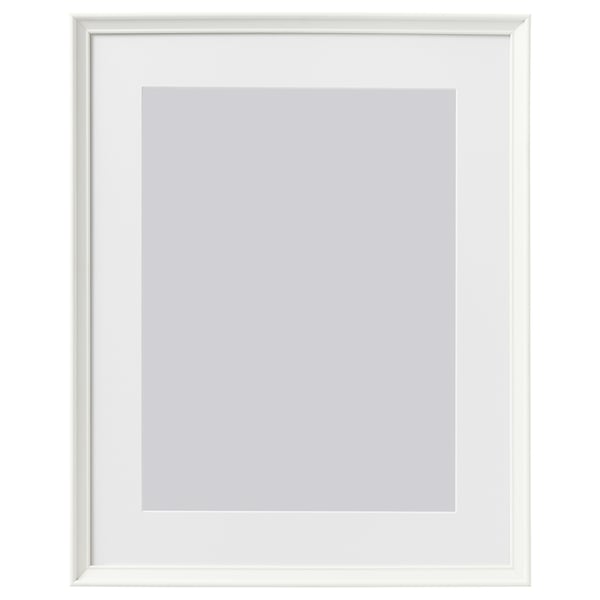 KNOPPÄNG frame, white, 40x50 cm