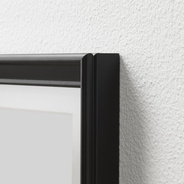 KNOPPÄNG frame, black, 21x30 cm