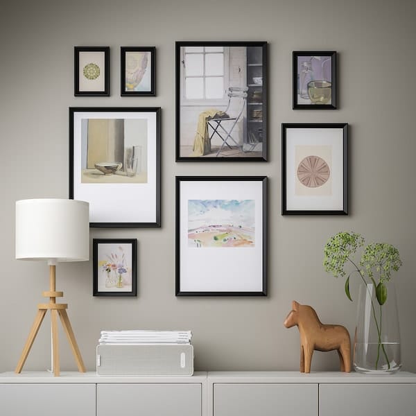 Ikea KNOPPÄNG - Frame, black, 21x30 cm