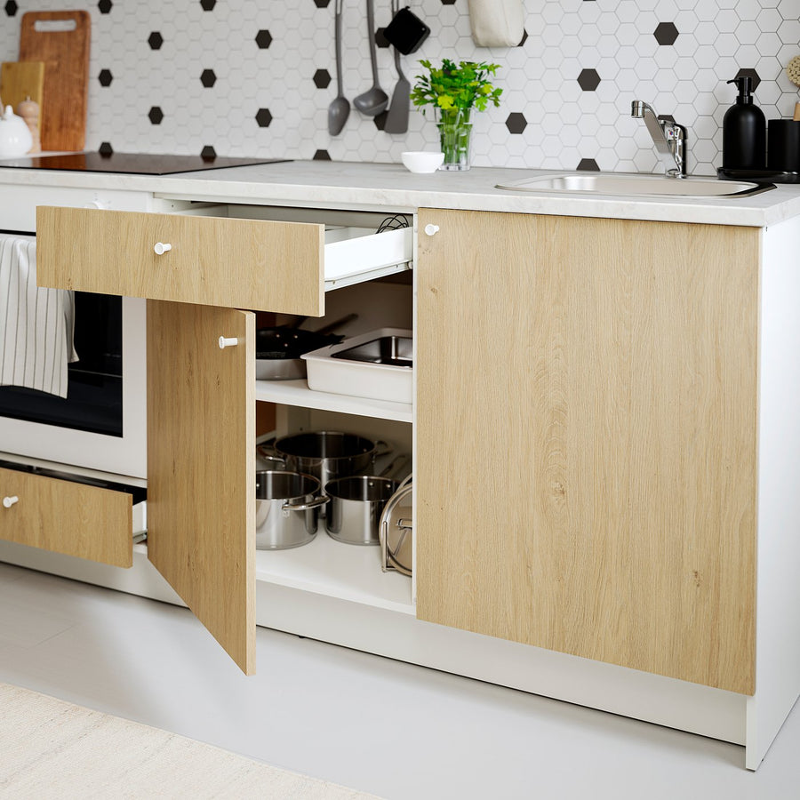 KNOXHULT kitchen, oak effect, 180.0x220.0x61.0 cm