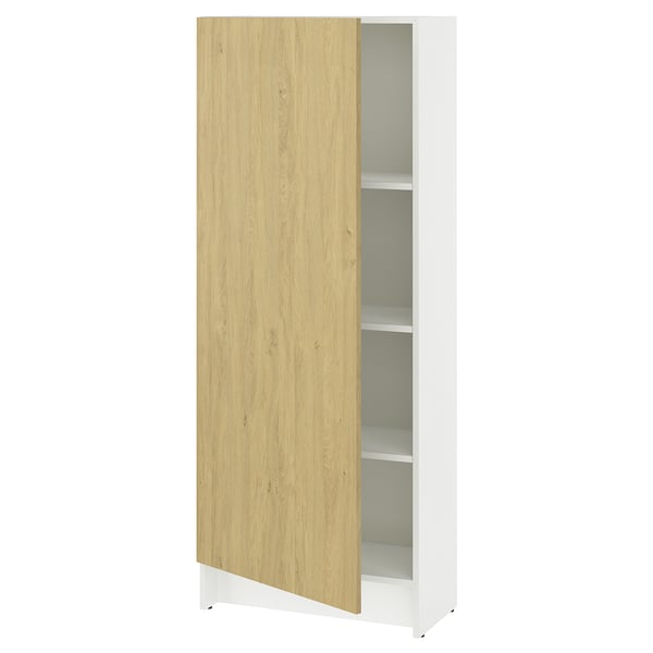 KNOXHULT high cabinet with door, oak effect, 60x31x153 cm