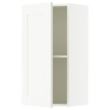 KNOXHULT wall cabinet with door, white frame, 40x75 cm