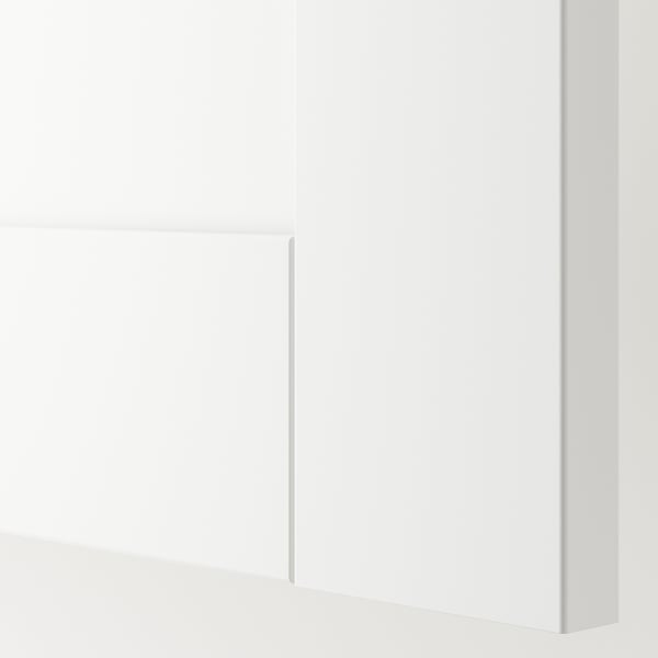 KNOXHULT wall cabinet with door, white frame, 60x75 cm