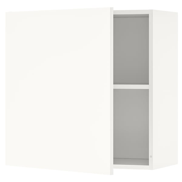 KNOXHULT wall cabinet with door, white, 60x60 cm