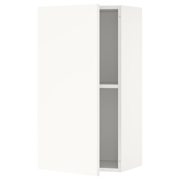 KNOXHULT wall cabinet with door, white, 40x75 cm