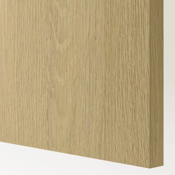 KNOXHULT wall cabinet with doors, oak effect, 120x75 cm