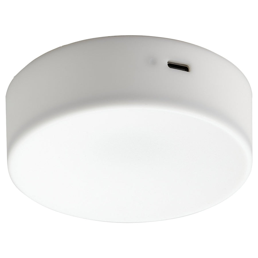 KÖLVATTEN LED spotlight, white/battery-operated, 9 cm