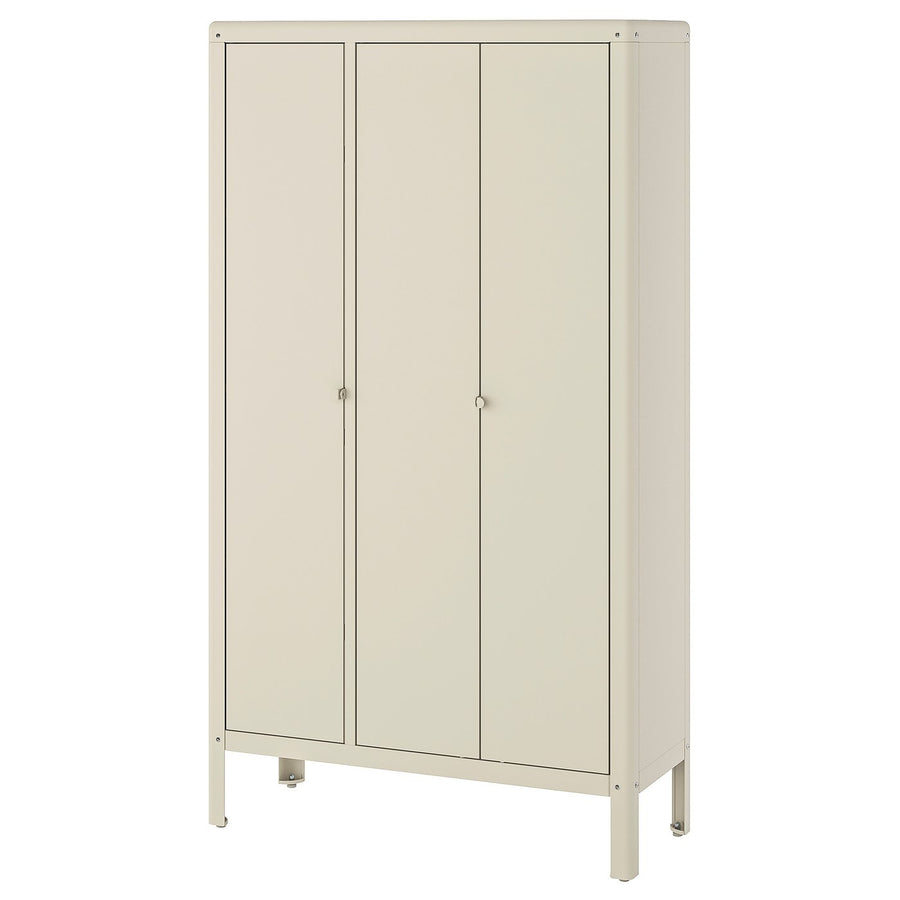 KOLBJÖRN cabinet, beige outdoor/indoor, 90x161 cm