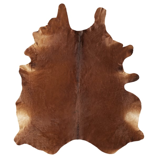 KOLDBY cow hide, brown