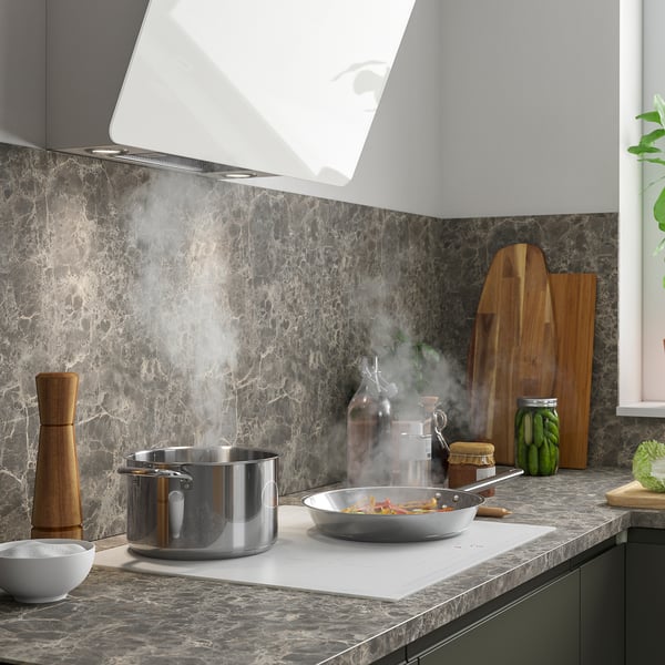 KOLSTAN induction hob, IKEA 500 white, 58 cm