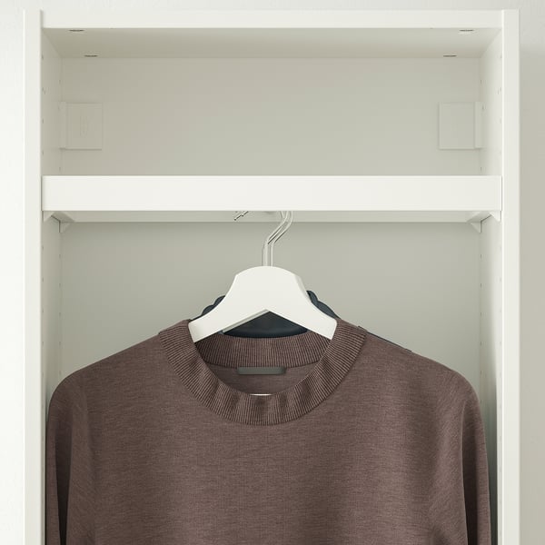 KOMPLEMENT clothes rail, white, 50x35 cm