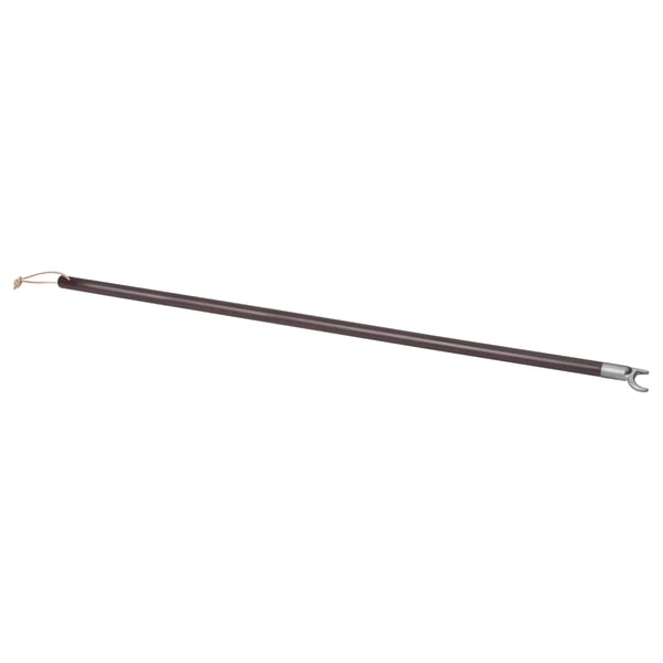 KOMPLEMENT stick with hook, dark brown, 2.0 cm