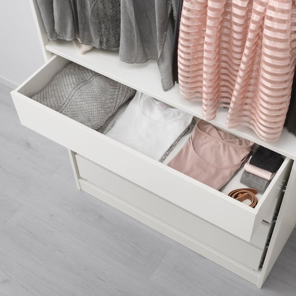 KOMPLEMENT drawer, white, 100x35 cm