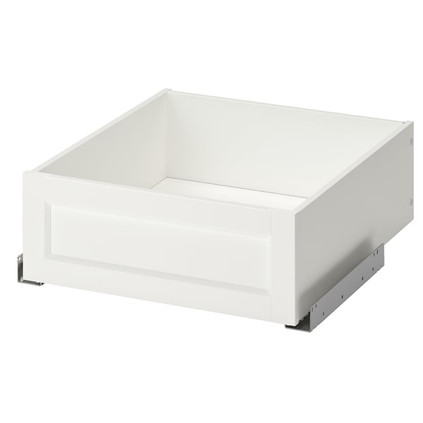 KOMPLEMENT drawer with framed front, white, 50x58 cm