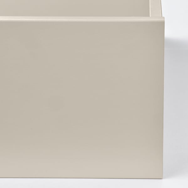 KOMPLEMENT drawer, grey-beige, 50x58 cm