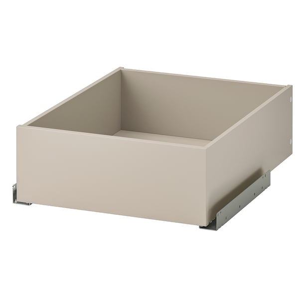 KOMPLEMENT drawer, grey-beige, 50x58 cm