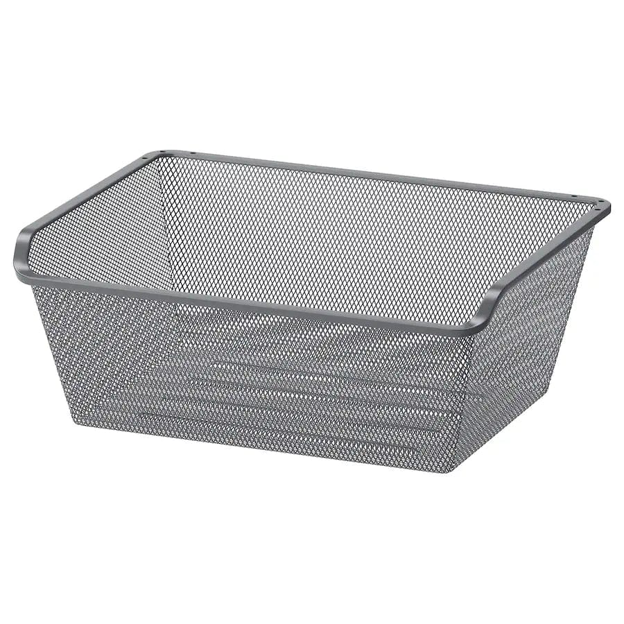 Ikea KOMPLEMENT Mesh basket, dark grey, 50x35 cm
