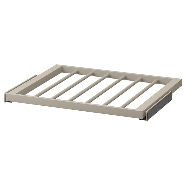 Ikea KOMPLEMENT - Pull-out trouser hanger, grey-beige, 75x58 cm