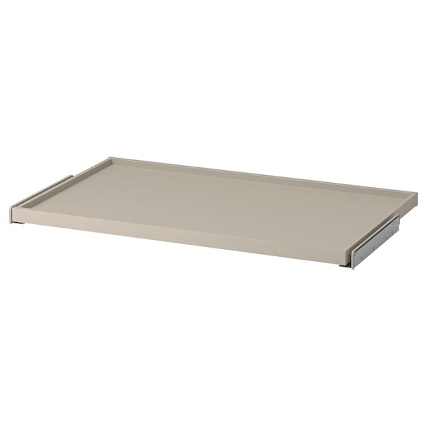 Ikea KOMPLEMENT - Pull-out tray, grey-beige, 100x58 cm