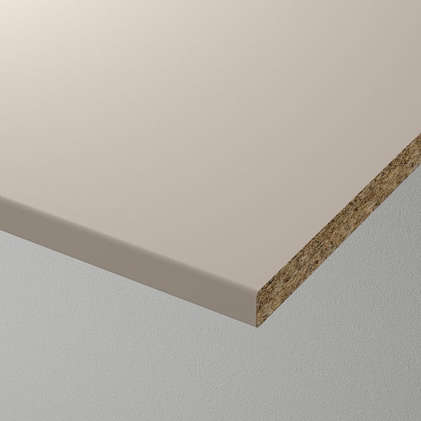 KOMPLEMENT shelf, grey-beige, 75x58 cm