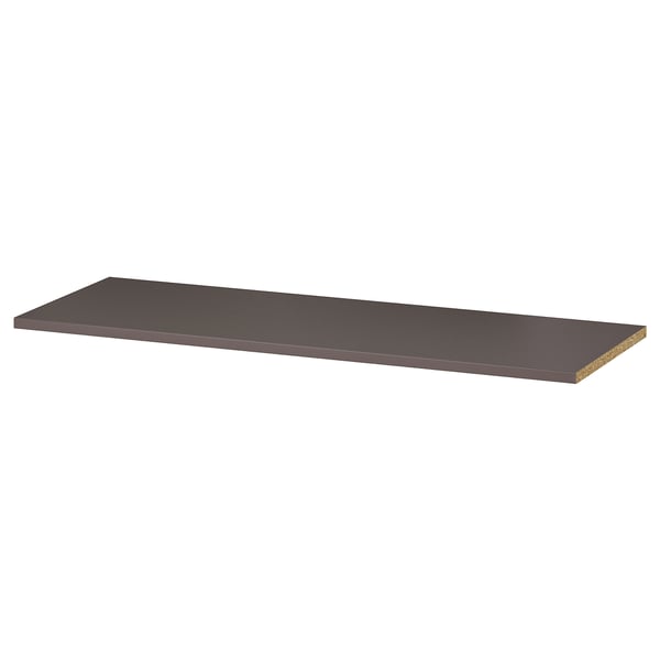 KOMPLEMENT shelf, dark grey, 100x35 cm