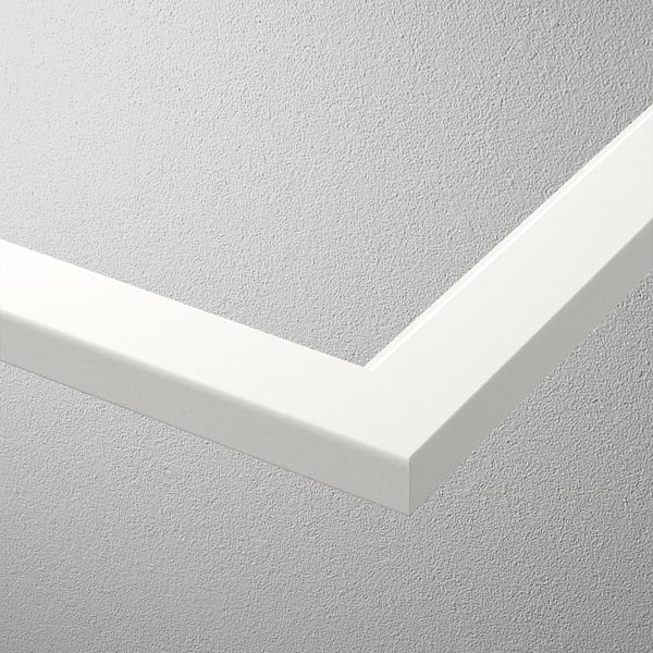 KOMPLEMENT glass shelf, white, 75x58 cm