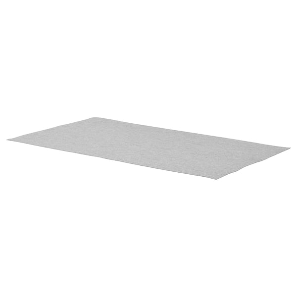 KOMPLEMENT drawer mat, light grey, 90x53 cm